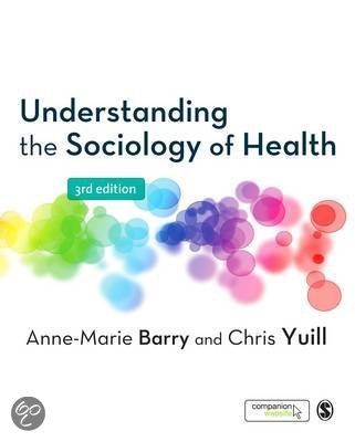 Overzicht vier perspectieven - alle informatie Sociology of Health 