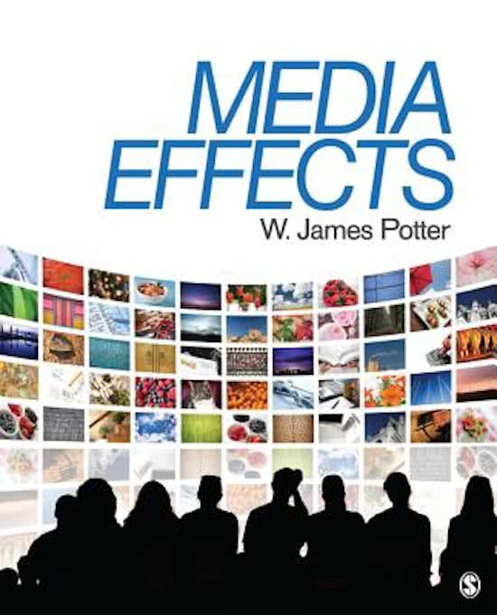 Samenvatting Media Effects