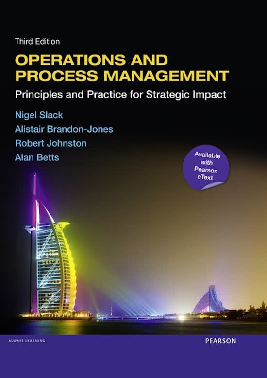 Operations and process management SCM 2