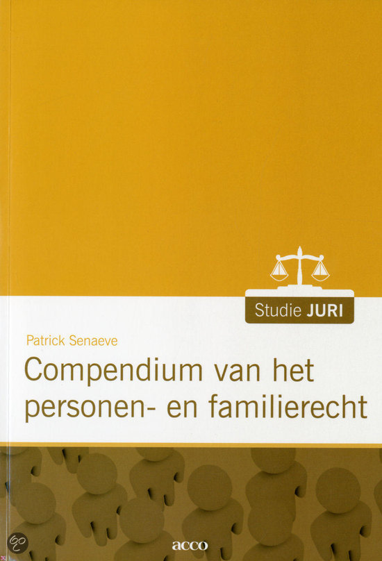 Compendium van het personen- en familierecht