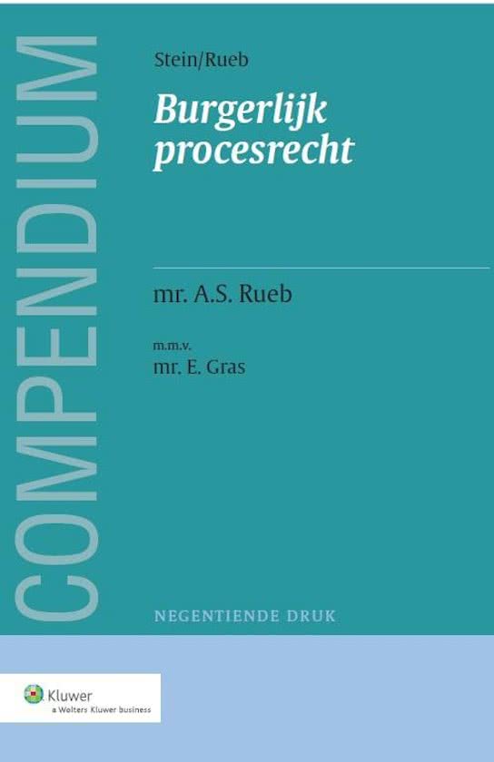 Compendium van het burgerlijk procesrecht