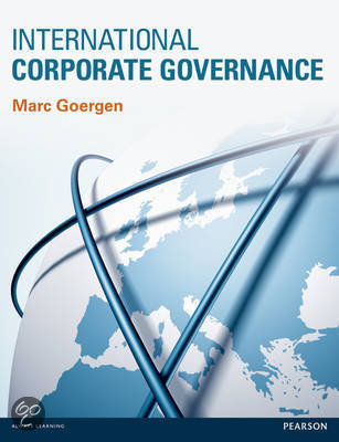 Samenvatting International Corporate Governance 4