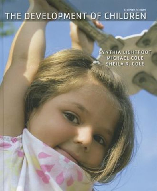 Ontwikkelingspsychologie samenvatting boek 