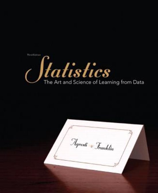 Samenvatting Descriptive and Inferential Statistics - Kwantitatieve methoden van onderzoek