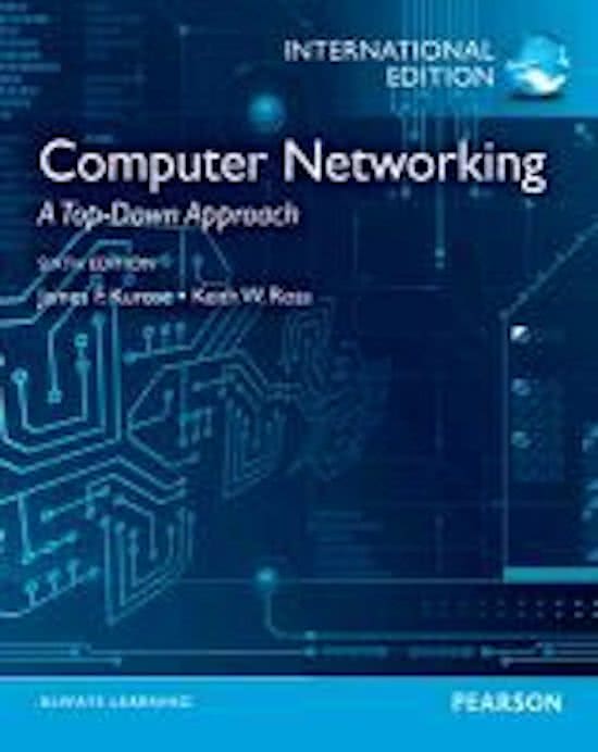 Computer Networking Chapter 3 Summary 