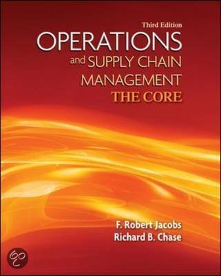 Summary Operations and Logistics Management