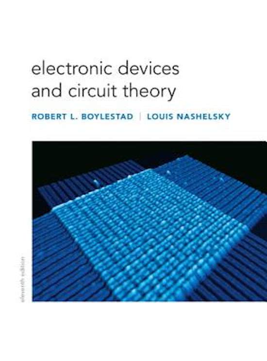Electronic Devices and Circuit Theory Summary