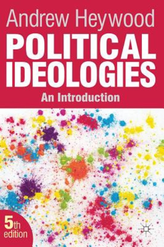Political Ideolegies - Heywood