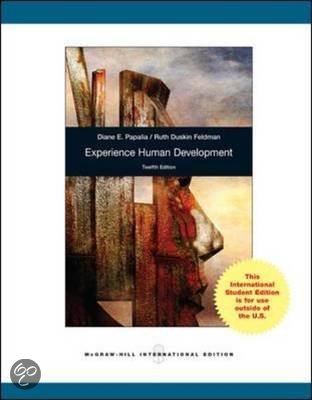 Samenvatting Experience Human Development H 1 t/m 14; Vak ontwikkelingspsychologie PSBA1-07