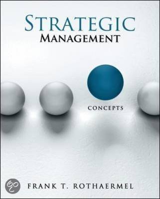 Summary Strategy chapter 1-10