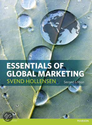 Summary Essentials of Global Marketing / International Strategic Marketing