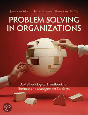 Problem Solving In Organizations Samenvatting 