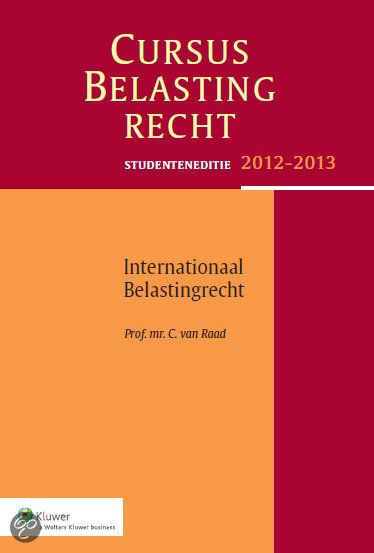 Internationaal belastingrecht / 2012/2013