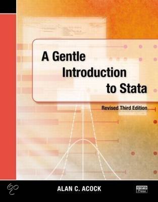A Gentle Introduction to Stata - Summary - Alan C. Acock