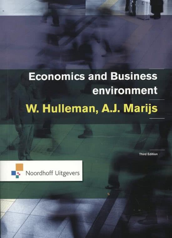 Economics and business environment Summary