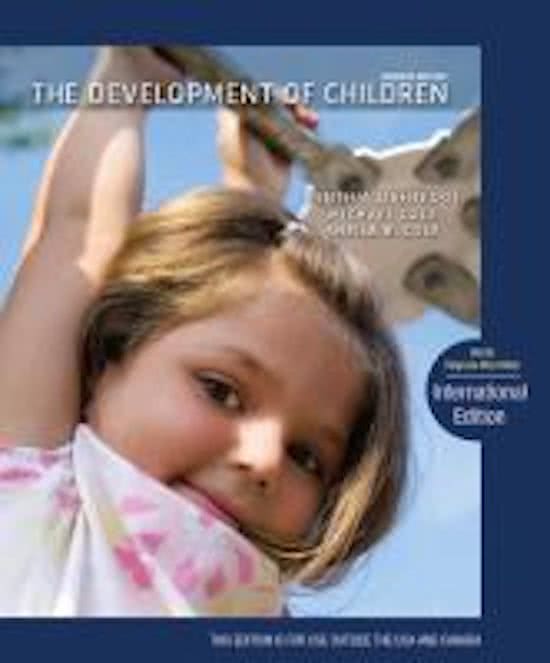 Samenvatting development of children H7-15