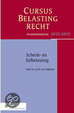 2012-2013 Studenteneditie cursus belastingrecht schenk- en erfbelasting