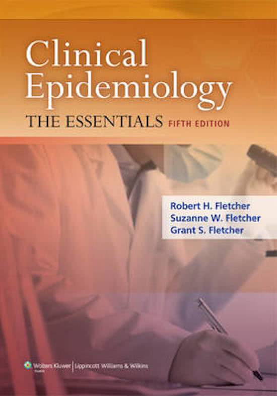 H5 - Fletcher - Clinical epidemiology: the essentials