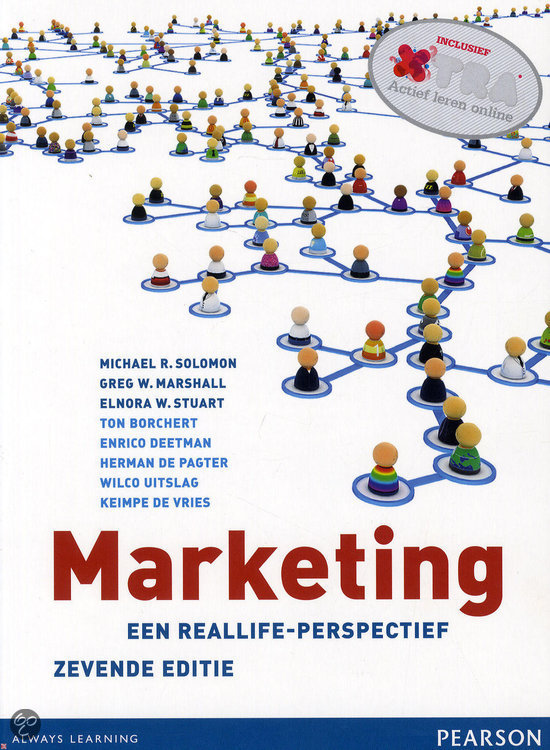 Marketing: een reallife-perspectief (7de editie) 