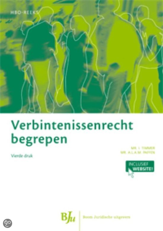 Samenvatting Verbintenissenrecht begrepen, ISBN: 9789089746849  Inleiding Verbintenissenrecht P2