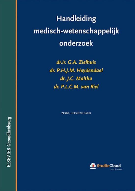 Handleiding medisch-wetenschappelijk onderzoek H3