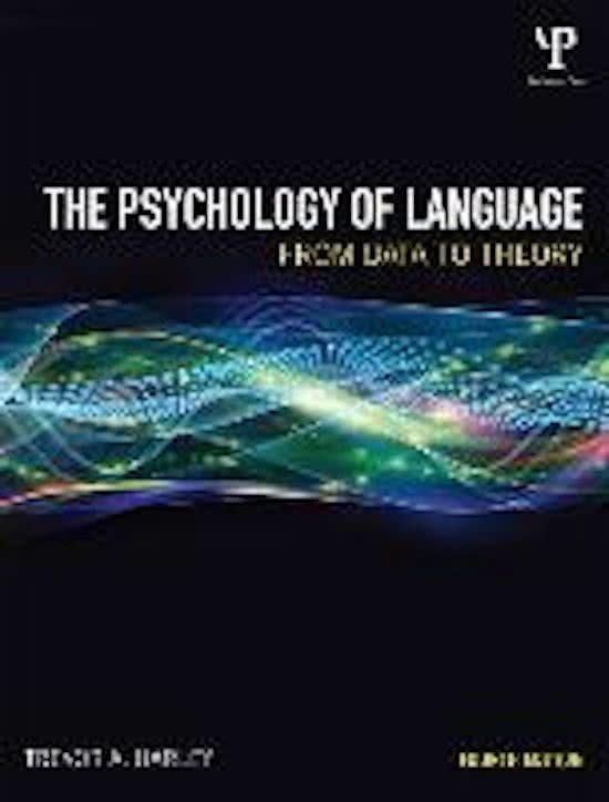 The Psychology of Language