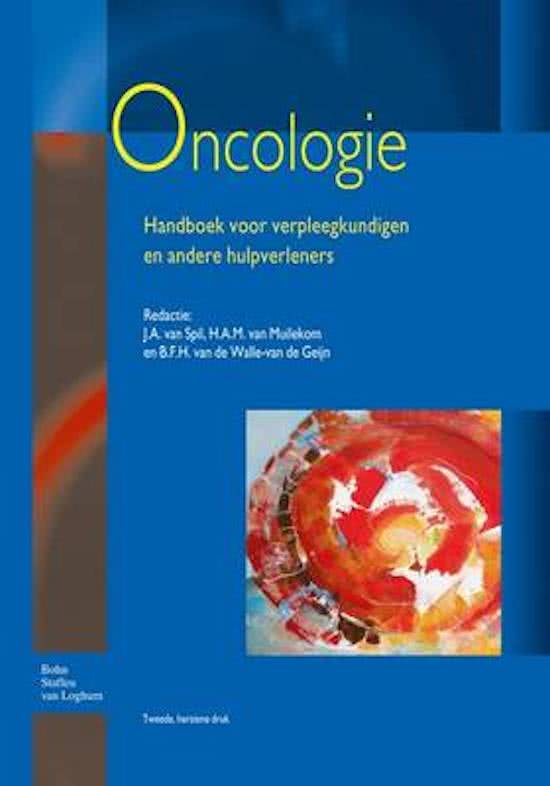 Beroepsproduct keuzecurus oncologische zorg (cijfer 7,8)