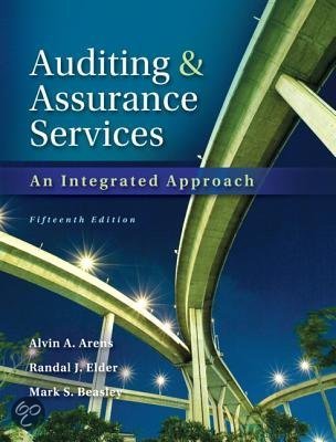 Test Bank for Auditing and Assurance Services, 15th Edition  Arens|Complete
