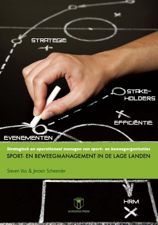 Sport- en beweegmanagement samenvatting - incl. OEFENVRAGEN
