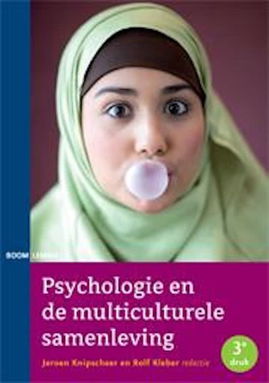 Beknopte samenvatting Psychologie en de Multiculturele Samenleving