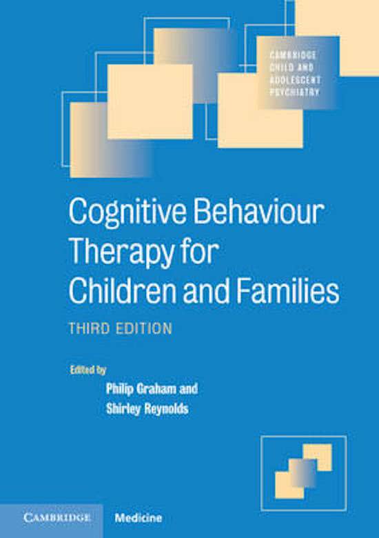 Samenvatting Psychologische Interventies Kinderen en Jongeren 1: Theorie/Onderzoek/Praktijk (collegestof en literatuur)