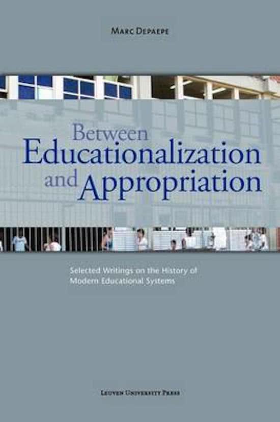 Between educationalization and appropriation (H1, H5, H10)
