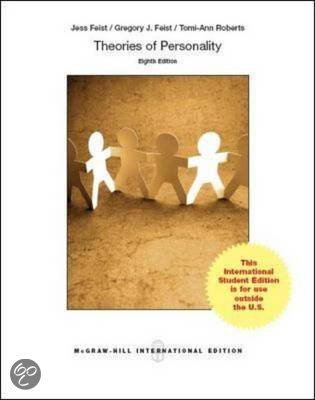 Summary book Theories of Personality (Personality Psychology 1)