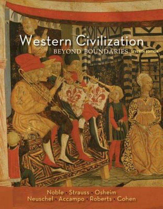 Samenvatting Western Civilization hoofdstuk 19-24 van de cursus Moderne Geschiedenis