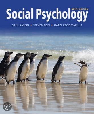 Samenvatting STEREOTYPES, VOOROORDELEN EN DISCRIMINATIE (hoofdstuk 5 van Social Psychology )