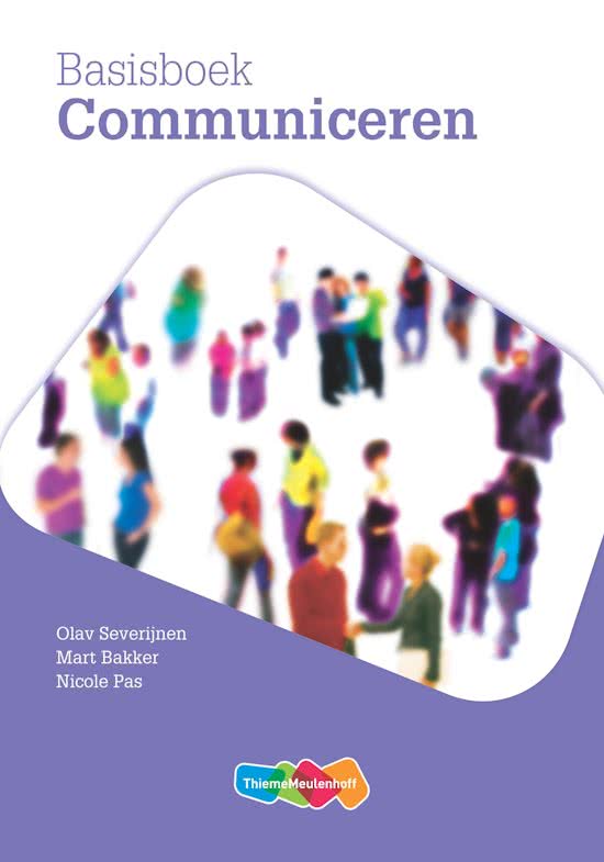 Basisboek communiceren H1 samenvatting