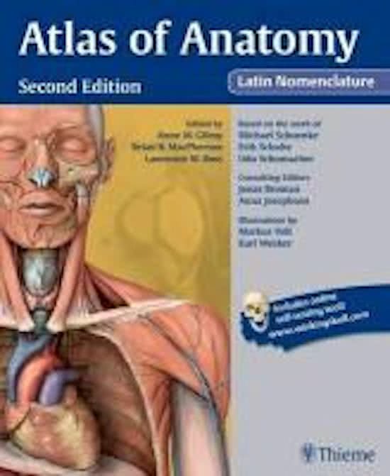 Atlas of Anatomy Latin Nomenclature