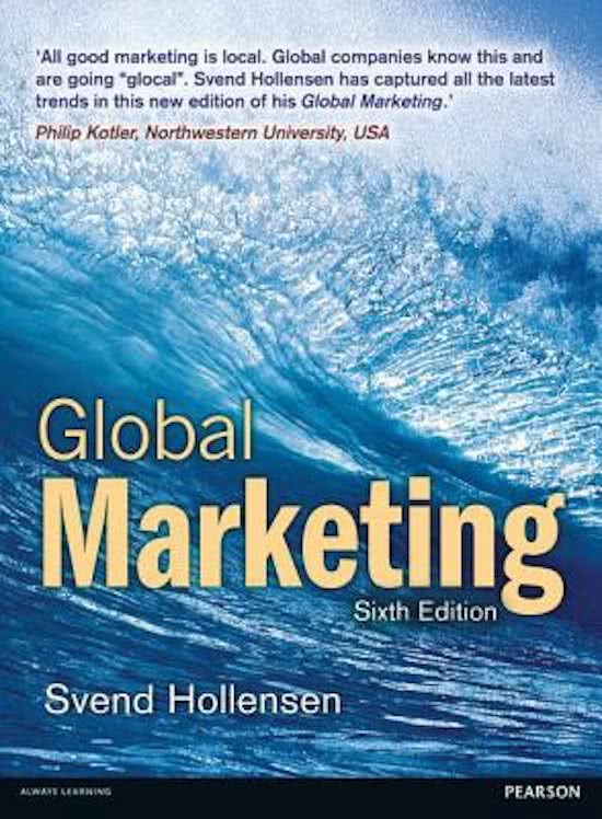Summary Global Marketing Chapter 1-8