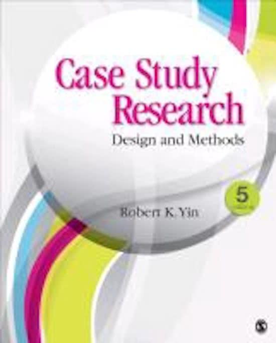 Case Study Research - Design and Methods - Robert K. Yin