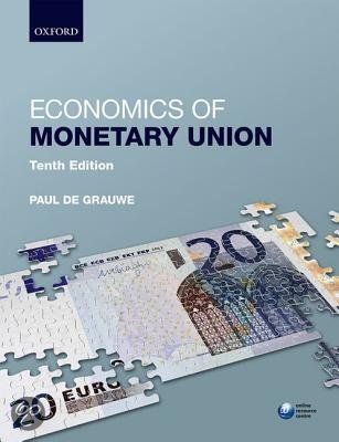 Economics of Monetary Union - Paul de Grauwe