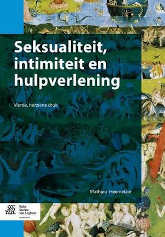 Samenvatting boek 'Seksualiteit, intimiteit en hulpverlening'