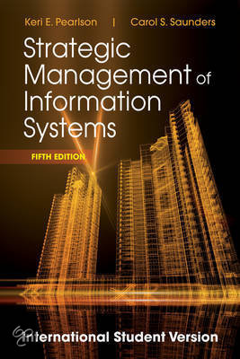 Strategic Management of Information Systems (5th edition) - H1-12