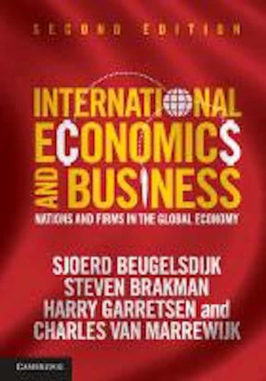 International Economics and Business H 1 t/m 14