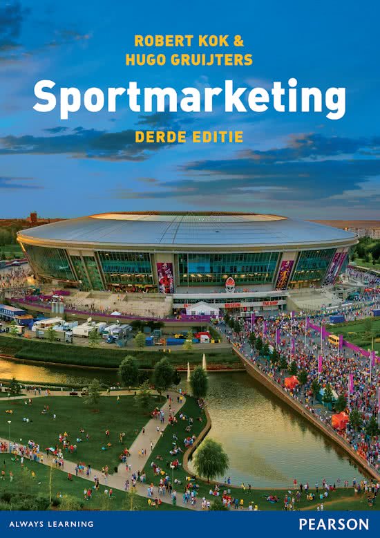 Samenvatting Sportmarketing hoofdstuk 1, 3 en 5 