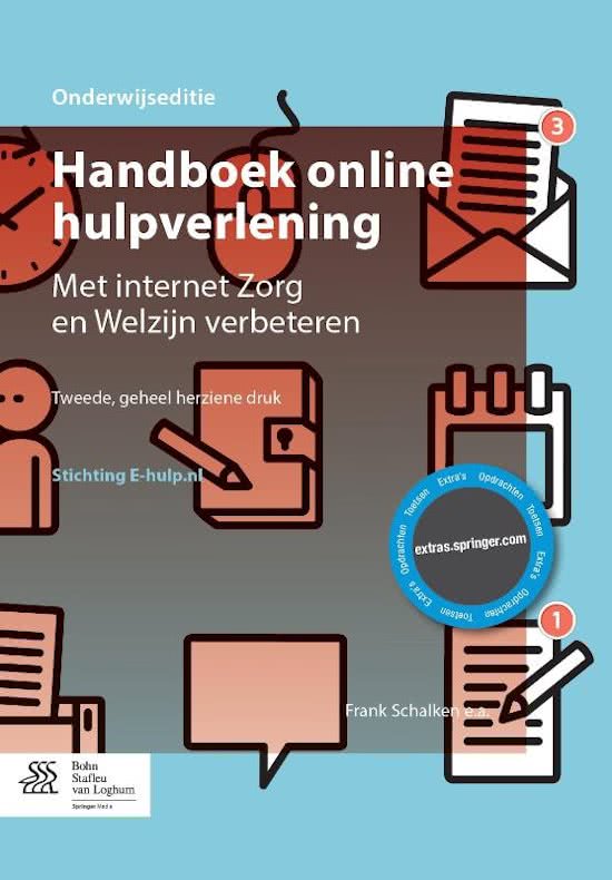 Samenvatting Handboek online hulpverlening, minor social work online