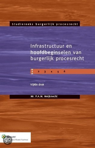 Infrastructuur en hoofdbeginselen van burgerlijk procesrecht