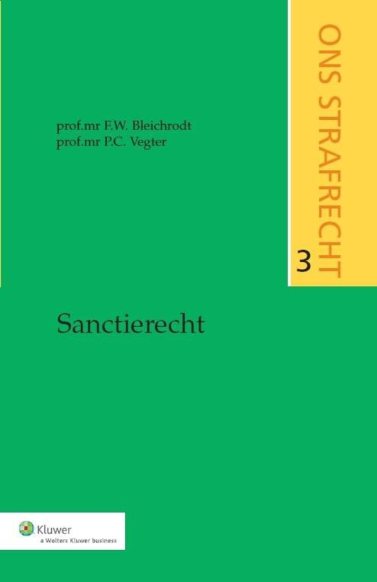 Boek Samenvatting Sanctionering en Effecten
