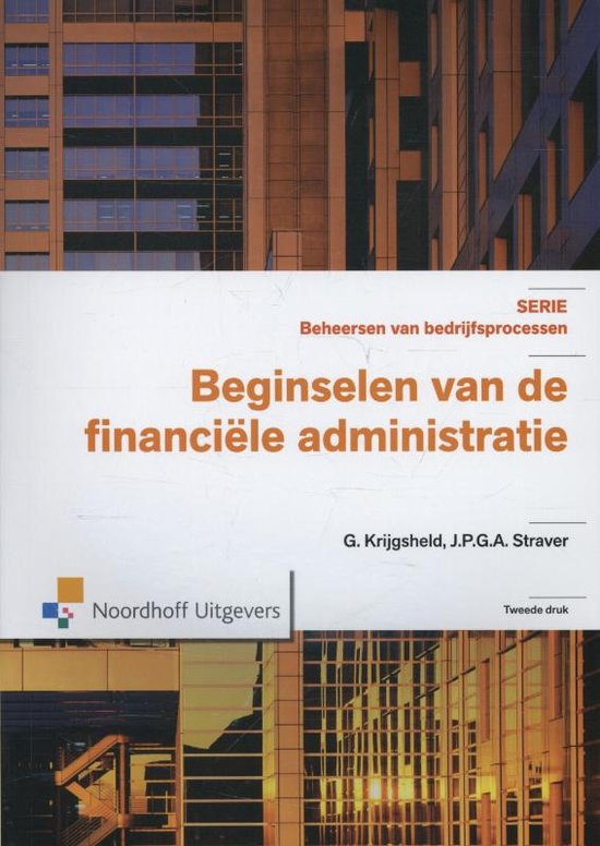 Samenvatting beginselen van de financiële administratie H1 t/m 5