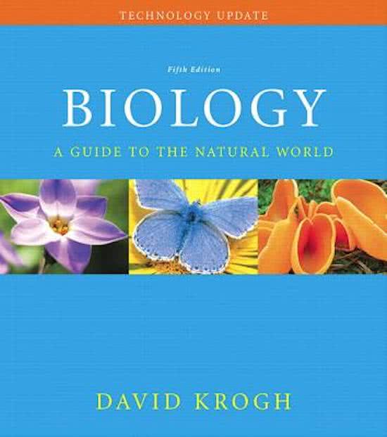 Biology A Guide to the Natural World, Krogh - Exam Preparation Test Bank (Downloadable Doc)