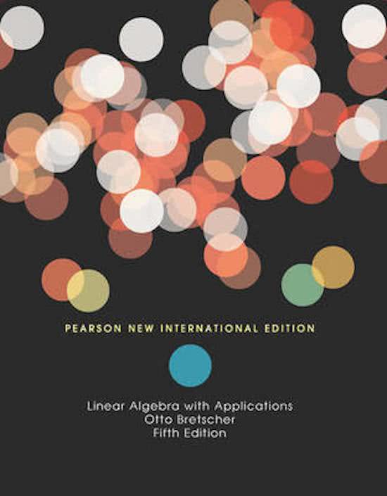 Linear Algebra with Applications: Pearson  International Edition
